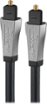 Rocketfish™ - 25' Toslink Optical Audio Cable - Black