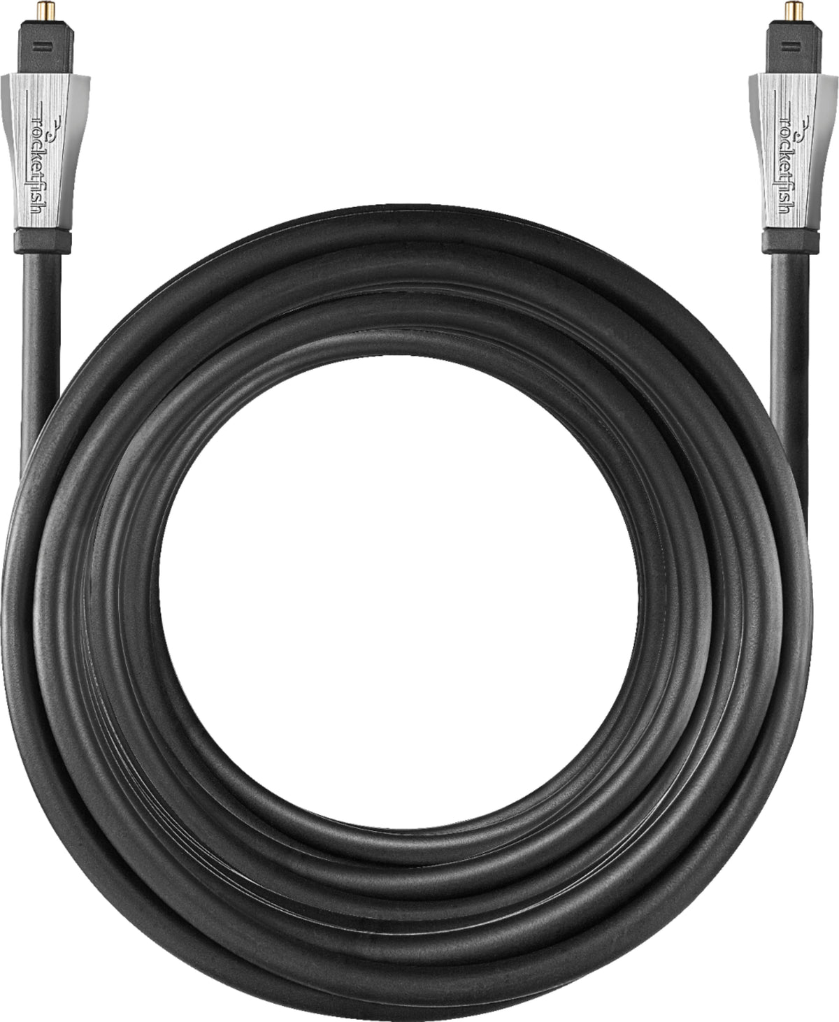 Rocketfish™ - 25' Toslink Optical Audio Cable - Black