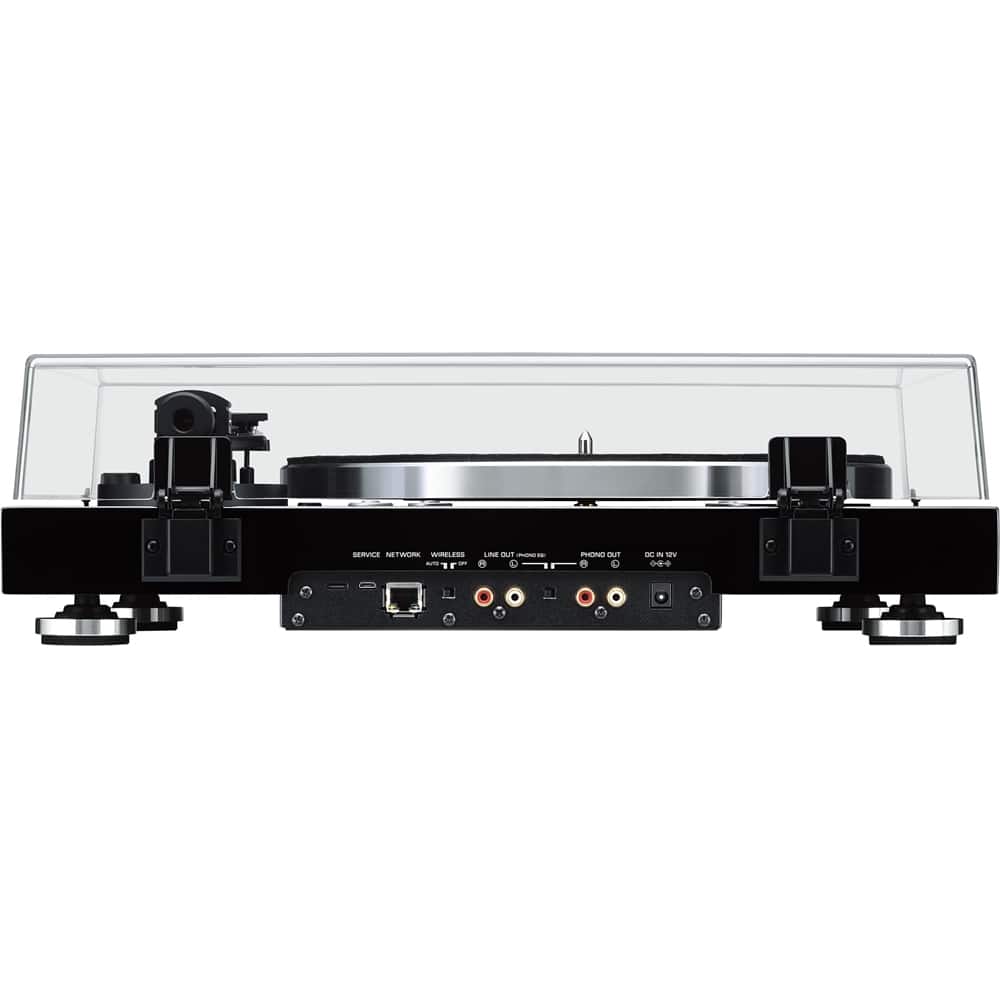 Yamaha - TT-N503BL WiFi Music Streaming with MusicCast Turntable - Piano Black