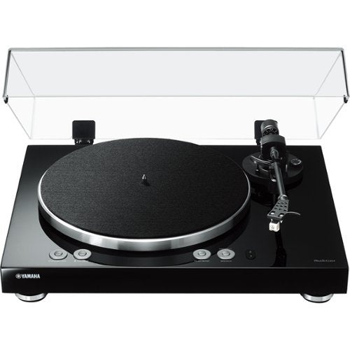 Yamaha - TT-N503BL WiFi Music Streaming with MusicCast Turntable - Piano Black