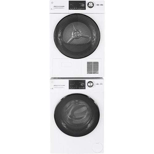 GE - 4.1 Cu. Ft. Stackable 13-Cycle Electric Dryer - White