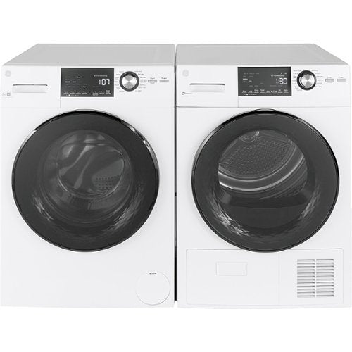 GE - 4.1 Cu. Ft. Stackable 13-Cycle Electric Dryer - White
