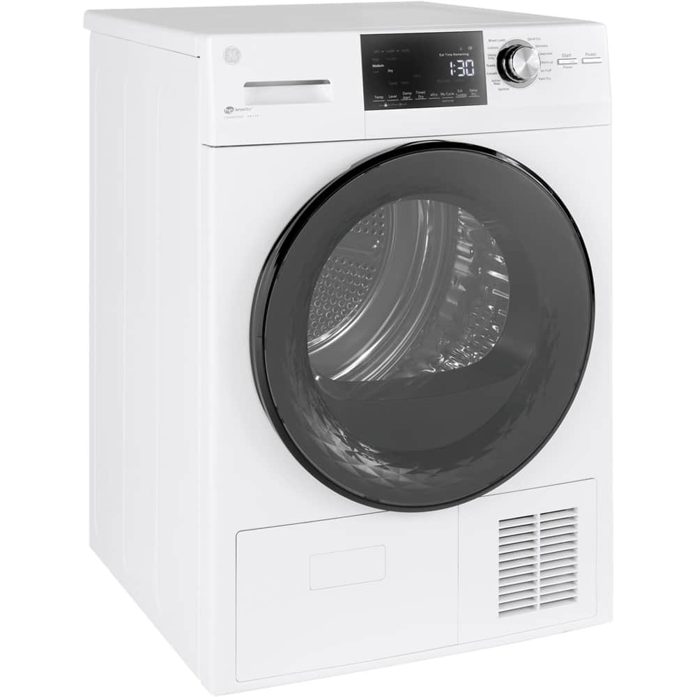 GE - 4.1 Cu. Ft. Stackable 13-Cycle Electric Dryer - White