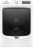 Maytag - 4.8 Cu. Ft. High Efficiency Stackable Front Load Washer with Steam and Fresh Hold - White