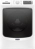 Maytag - 4.8 Cu. Ft. High Efficiency Stackable Front Load Washer with Steam and Fresh Hold - White