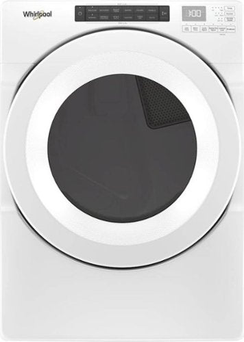Whirlpool - 7.4 Cu. Ft. Stackable Gas Dryer with Wrinkle Shield Option - White