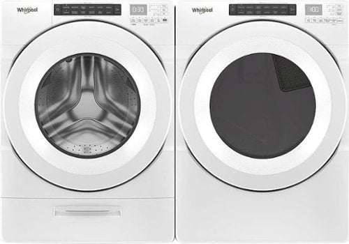 Whirlpool - 7.4 Cu. Ft. Stackable Gas Dryer with Wrinkle Shield Option - White