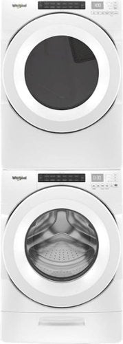 Whirlpool - 7.4 Cu. Ft. Stackable Gas Dryer with Wrinkle Shield Option - White