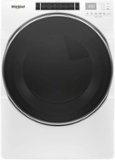 Whirlpool - 7.4 Cu. Ft. Stackable Electric Dryer with Steam and Intuitive Controls - White