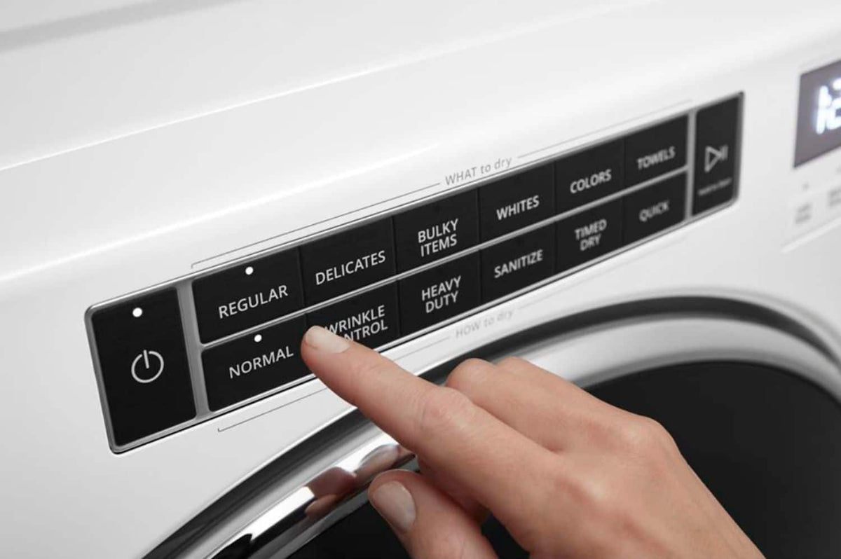 Whirlpool - 7.4 Cu. Ft. Stackable Electric Dryer with Steam and Intuitive Controls - White