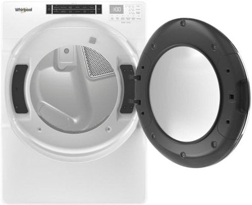 Whirlpool - 7.4 Cu. Ft. Stackable Electric Dryer with Steam and Intuitive Controls - White