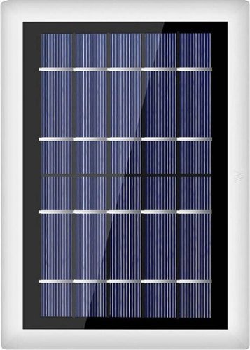 Wasserstein - Solar Panel for Ring Spotlight Cam/Plus/Pro, Battery, Stick Up Cam/Pro, Battery & Outdoor Cam Plus, Battery (1-Pack) - White