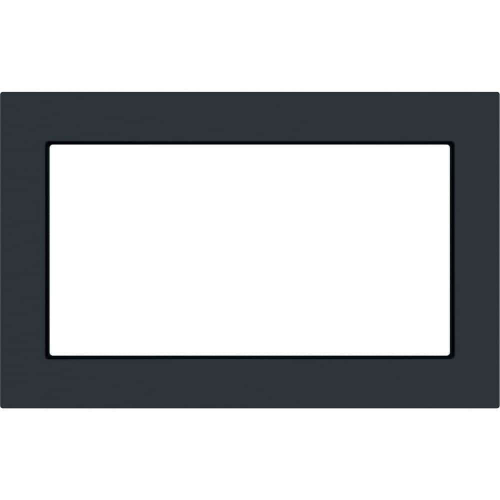 GE - 27" Trim Kit for Profile Microwaves - Black Slate