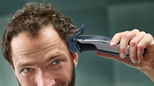 Philips Norelco - Beard and Hair Trimmer Series 5500, BT5511/49 - Black/Silver