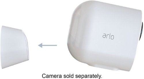 Arlo - Magnetic Wall Mounts for Pro 5S 2K, Pro 4, Pro 3, Ultra 2, and Ultra Cameras - White