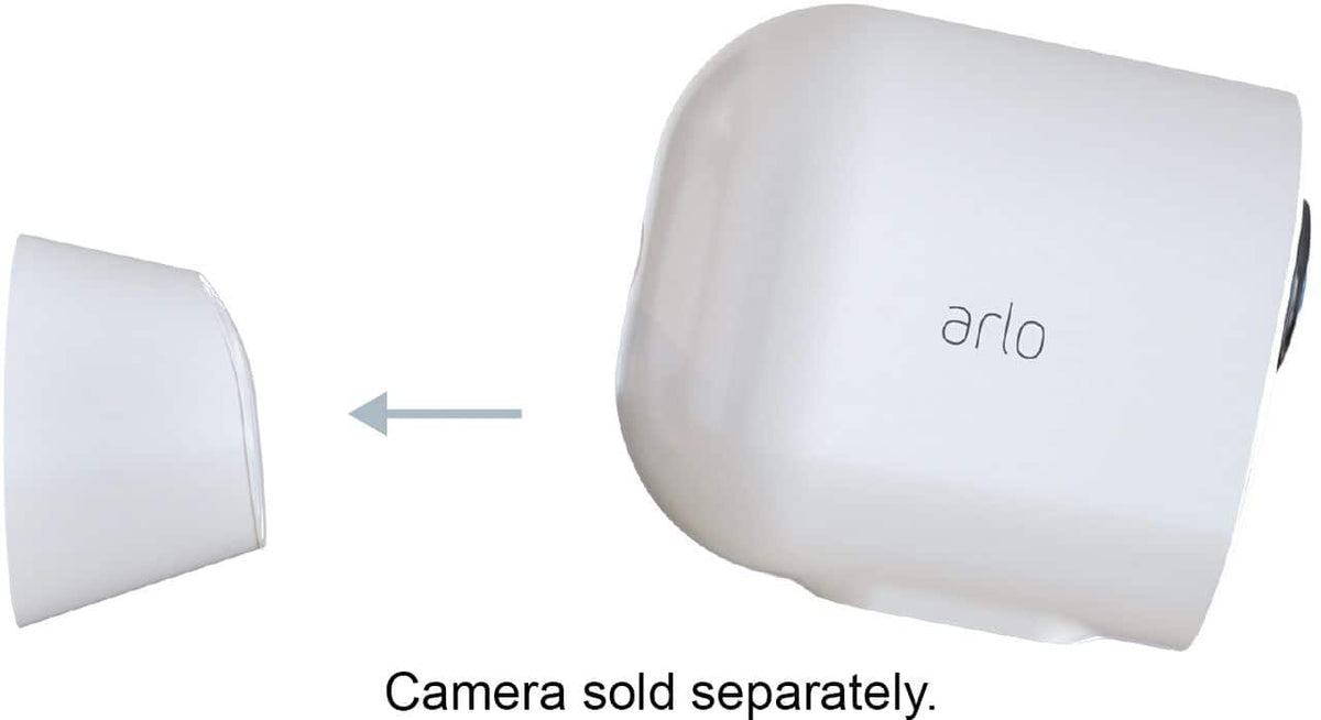 Arlo - Magnetic Wall Mounts for Pro 5S 2K, Pro 4, Pro 3, Ultra 2, and Ultra Cameras - White