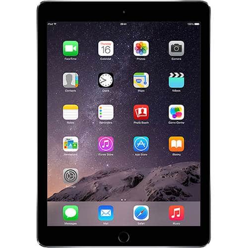 Apple - Certified Refurbished iPad Air (2nd Generation) (2014) Wi-Fi - 32GB - Space Gray