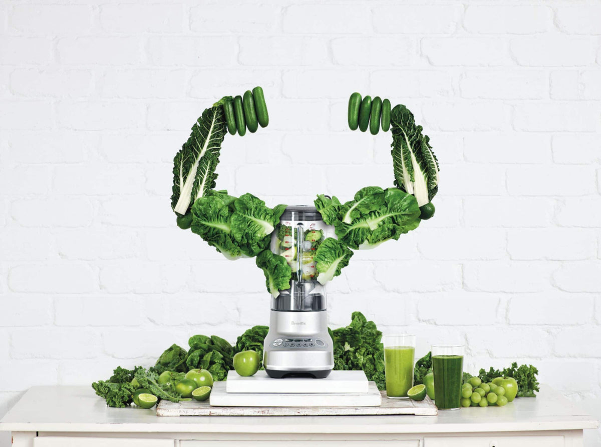Breville - 5-Speed Blender - Silver