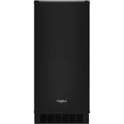 Whirlpool - 15" 29-Lb. Freestanding Icemaker - Black