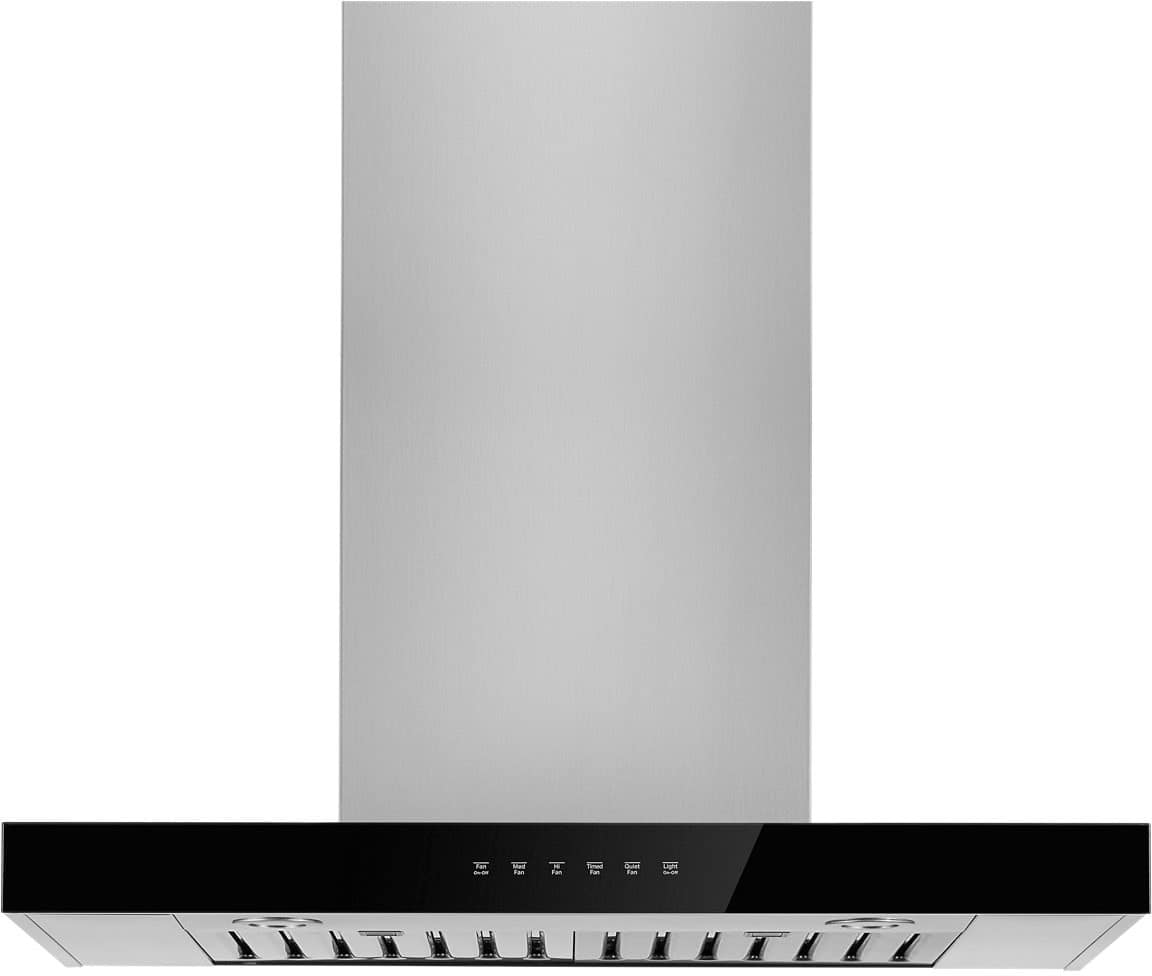 JennAir - 30 inches - Recirculating - Wall Range Hood - Lustre Stainless
