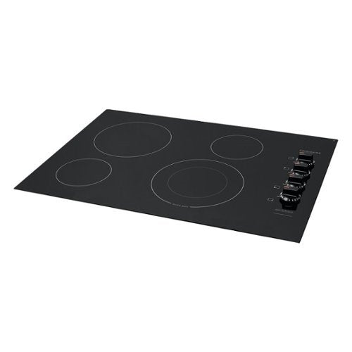Frigidaire - 30" Built-In Electric 4 Burner Cooktop with Quick Boil and SpaceWise Element - Black