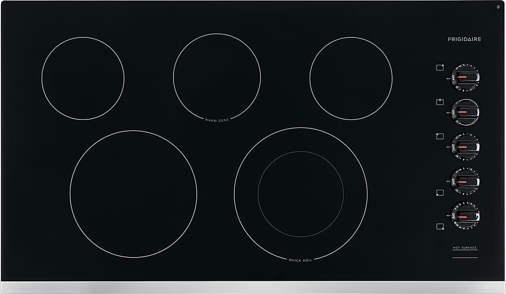 Frigidaire - 36" Electric Cooktop - Black