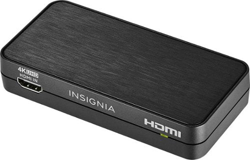 Insignia™ - HDMI Audio Extractor with 4K @ 60Hz / HDR Support - Black