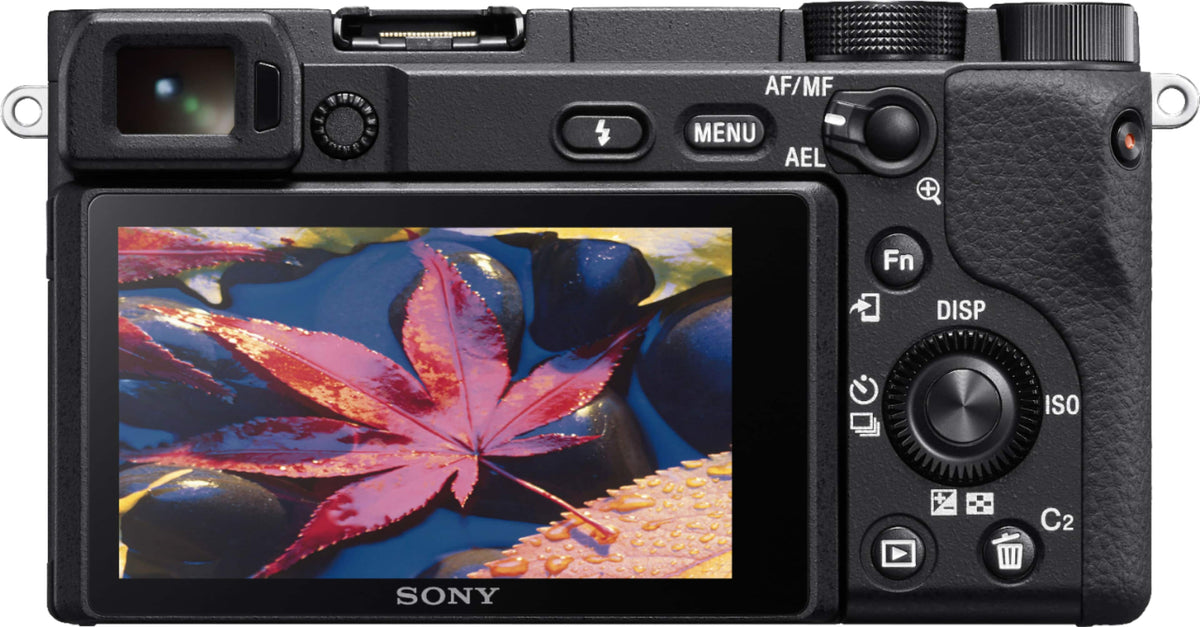 Sony - Alpha 6400 APS-C Mirrorless Camera 4K Video Camera (Body Only) - Black