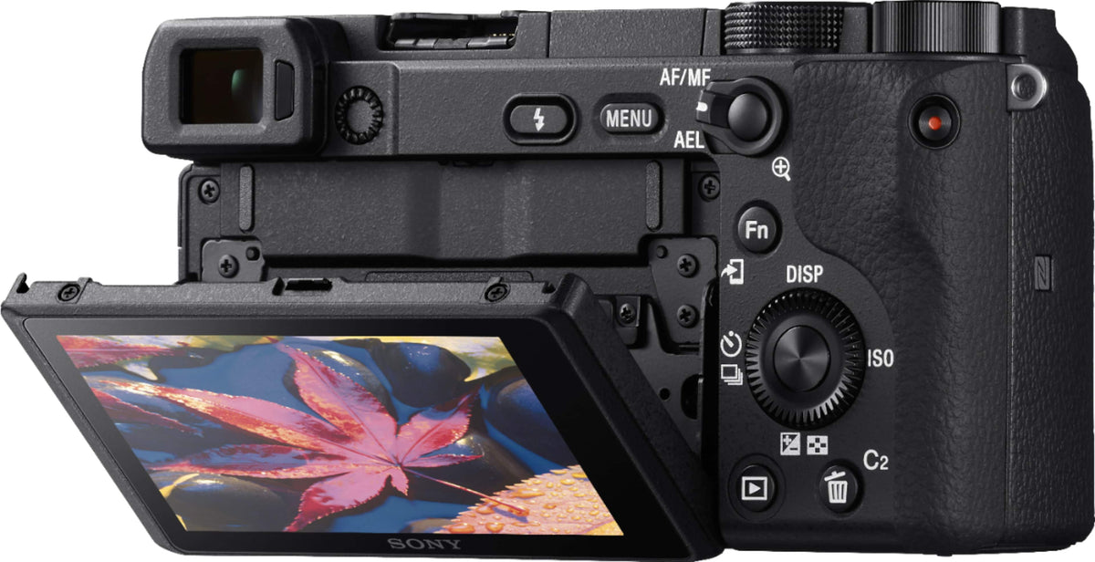 Sony - Alpha 6400 APS-C Mirrorless Camera 4K Video Camera (Body Only) - Black