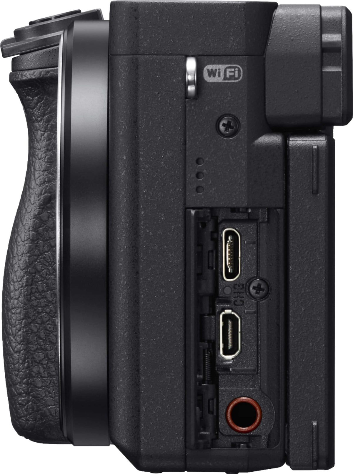 Sony - Alpha 6400 APS-C Mirrorless Camera 4K Video Camera (Body Only) - Black