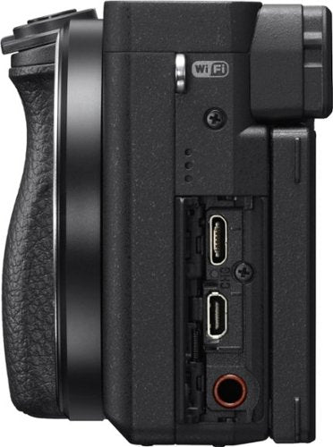 Sony - Alpha 6400 APS-C Mirrorless Camera 4K Video Camera (Body Only) - Black