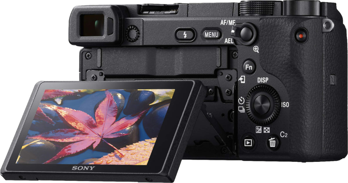 Sony - Alpha 6400 APS-C Mirrorless Camera 4K Video Camera (Body Only) - Black