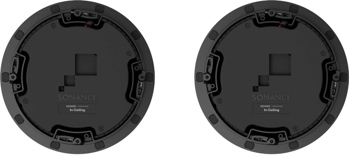 Sonos - Architectural 6-1/2" Passive 2-Way In-Ceiling Speakers (Pair) - White