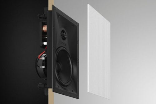 Sonos - Architectural 6-1/2" Passive 2-Way In-Wall Speakers (Pair) - White