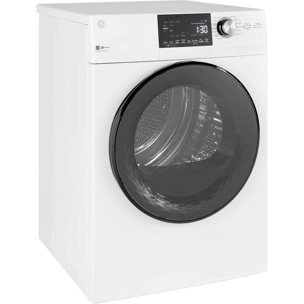 GE - 4.3 Cu. Ft. Stackable 14-Cycle Electric Dryer - White