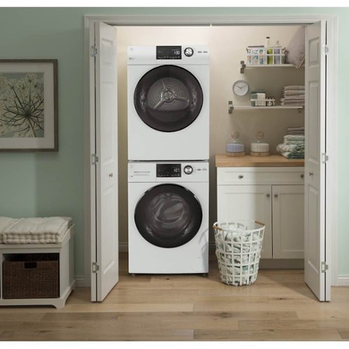 GE - 4.3 Cu. Ft. Stackable 14-Cycle Electric Dryer - White