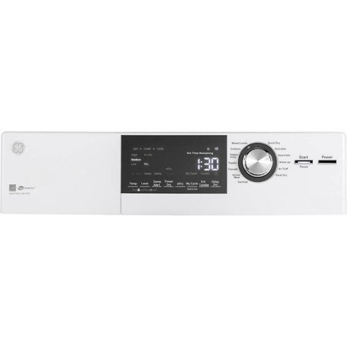 GE - 4.3 Cu. Ft. Stackable 14-Cycle Electric Dryer - White