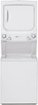 GE - 3.9 Cu. Ft. Top Load Washer and 5.9 Cu.Ft Electric Dryer Laundry Center with ENERGY STAR - White