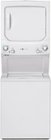 GE - 3.9 Cu. Ft. Top Load Washer and 5.9 Cu.Ft Electric Dryer Laundry Center with ENERGY STAR - White
