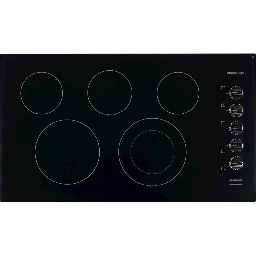 Frigidaire - 36" Electric Cooktop - Black