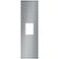 Handleless Door Panel Kit for 24" Thermador Freezer Column - Stainless Steel