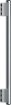 Masterpiece Series Handle Kit for Select Thermador 20" Under Counter Refrigerators - Stainless Steel