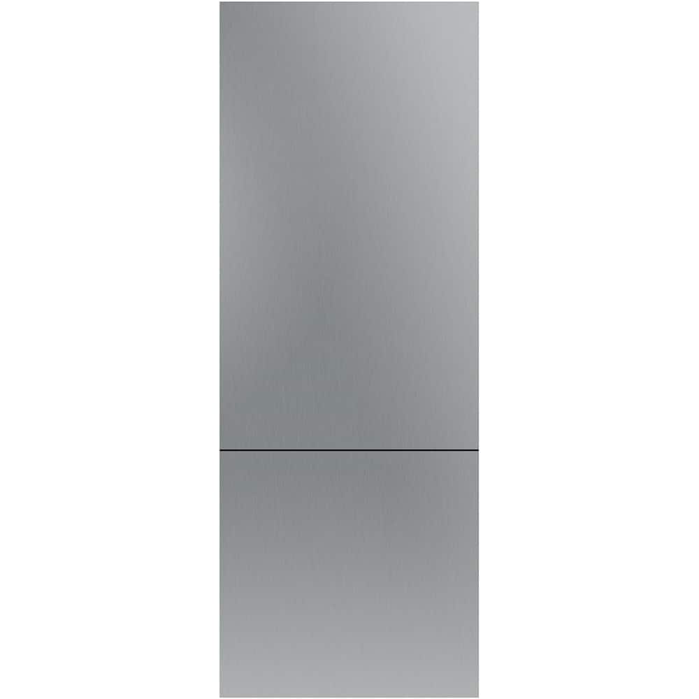 Handleless Door Panel Kit for 30" Thermador Bottom Freezer Columns - Stainless Steel