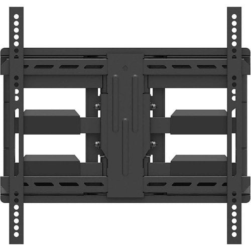 Kanto - Full-Motion TV Wall Mount for Most 34" - 65" TVs - Extends 17" - Black