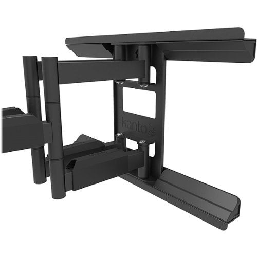 Kanto - Full-Motion TV Wall Mount for Most 34" - 65" TVs - Extends 17" - Black