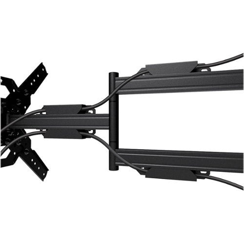 Kanto - Full-Motion TV Wall Mount for Most 30" - 70" TVs - Extends 27.6" - Black