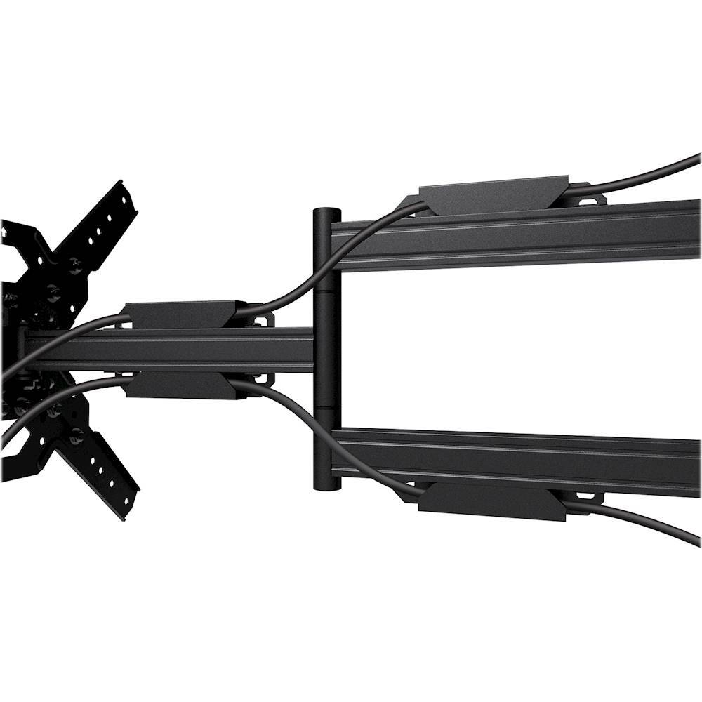 Kanto - Full-Motion TV Wall Mount for Most 30" - 70" TVs - Extends 27.6" - Black