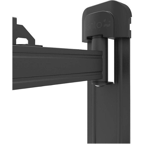 Kanto - Full-Motion TV Wall Mount for Most 30" - 70" TVs - Extends 27.6" - Black