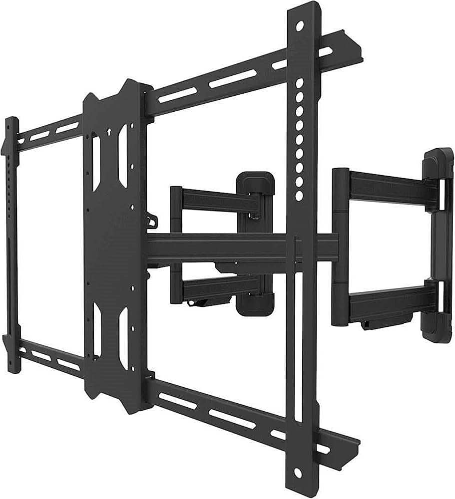 Kanto - Full-Motion Corner TV Wall Mount for Most 37" - 70" TVs - Black