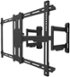 Kanto - Full-Motion Corner TV Wall Mount for Most 37" - 70" TVs - Black